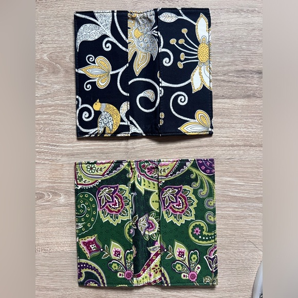 Vintage Vera Bradley Checkbook Covers - Yellow Bird & Chelsea Green - Picture 3 of 5